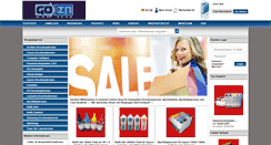 Desktop Screenshot of go-in-webshop.de