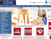 Tablet Screenshot of go-in-webshop.de